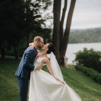 bride and groom